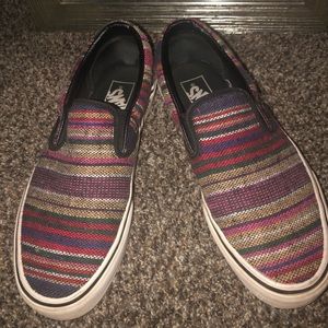 Vans slip ons